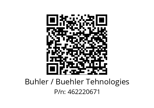 Sample gas probe  Buhler / Buehler Tehnologies 462220671