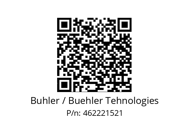 Sample gas probe  Buhler / Buehler Tehnologies 462221521