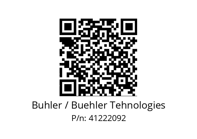 Sample gas probe  Buhler / Buehler Tehnologies 41222092