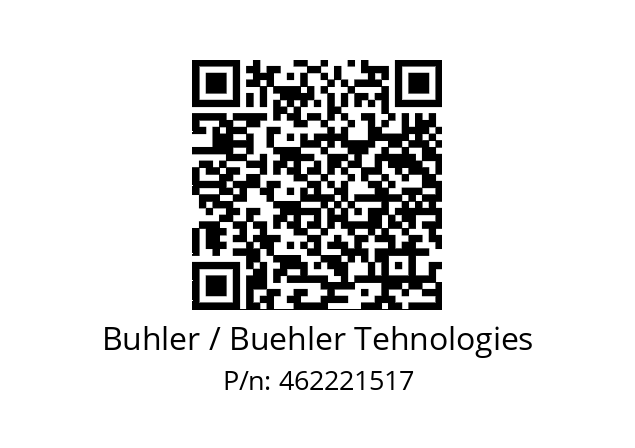 Sample gas probe  Buhler / Buehler Tehnologies 462221517