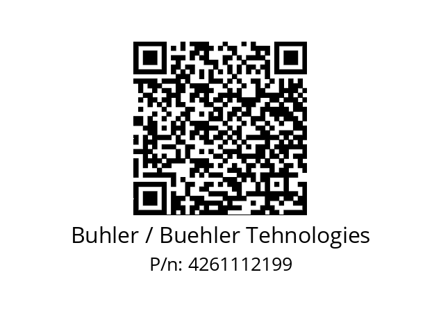   Buhler / Buehler Tehnologies 4261112199