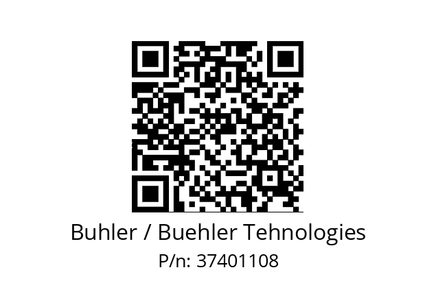   Buhler / Buehler Tehnologies 37401108