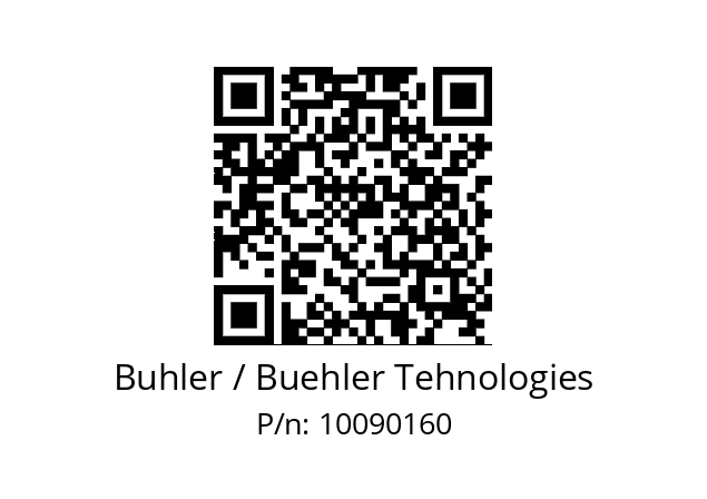   Buhler / Buehler Tehnologies 10090160