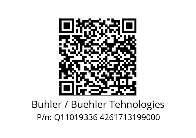   Buhler / Buehler Tehnologies Q11019336 4261713199000