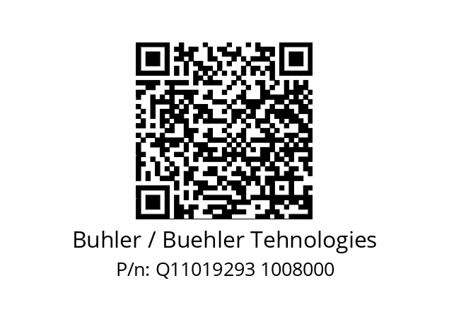   Buhler / Buehler Tehnologies Q11019293 1008000