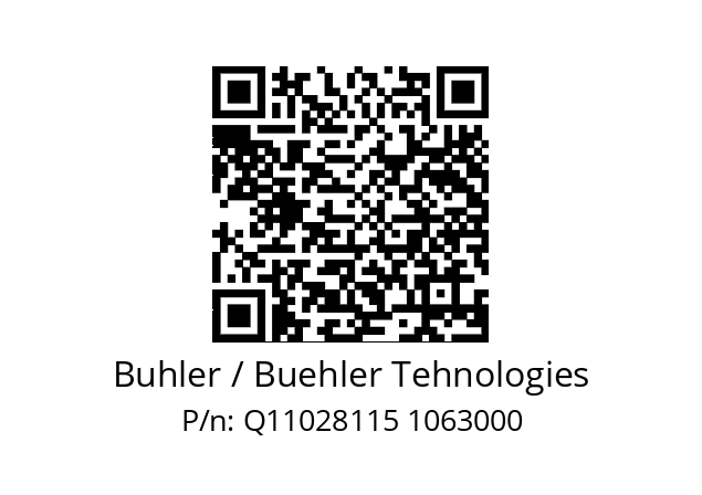   Buhler / Buehler Tehnologies Q11028115 1063000