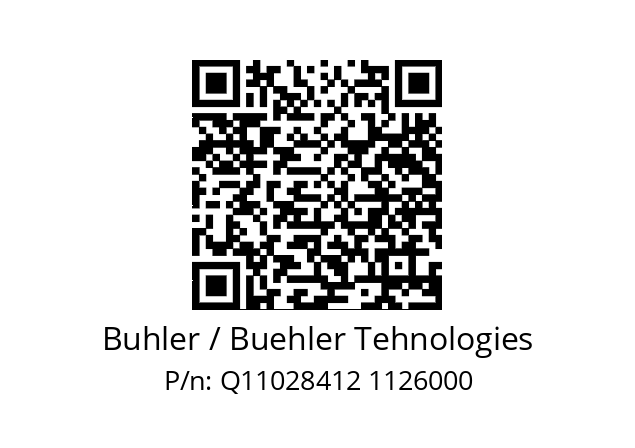   Buhler / Buehler Tehnologies Q11028412 1126000