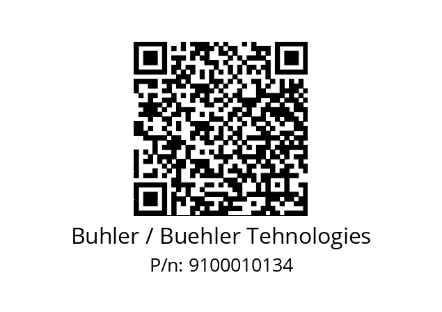   Buhler / Buehler Tehnologies 9100010134