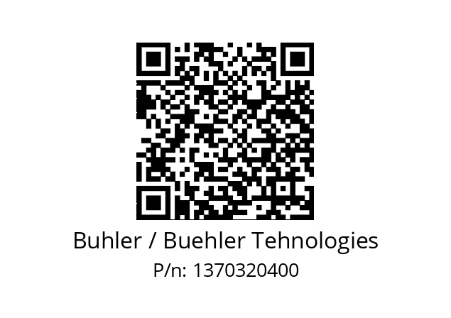   Buhler / Buehler Tehnologies 1370320400