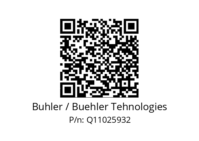   Buhler / Buehler Tehnologies Q11025932