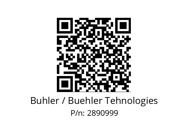   Buhler / Buehler Tehnologies 2890999