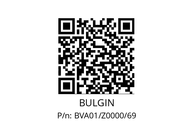   BULGIN BVA01/Z0000/69