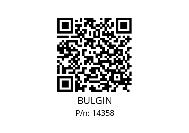   BULGIN 14358