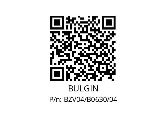   BULGIN BZV04/B0630/04