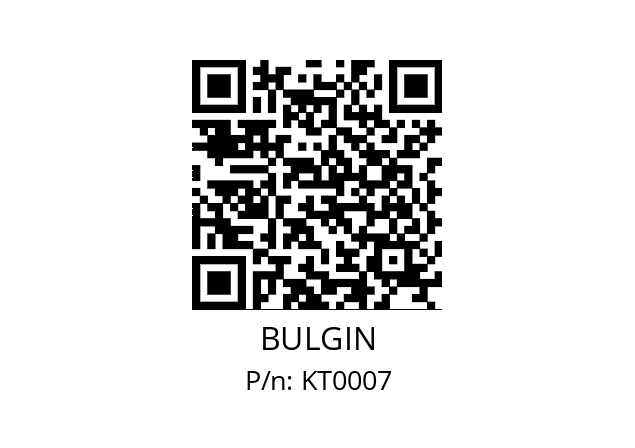   BULGIN KT0007