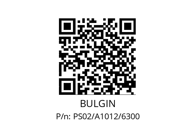   BULGIN PS02/A1012/6300