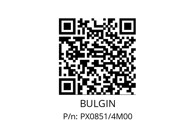   BULGIN PX0851/4M00