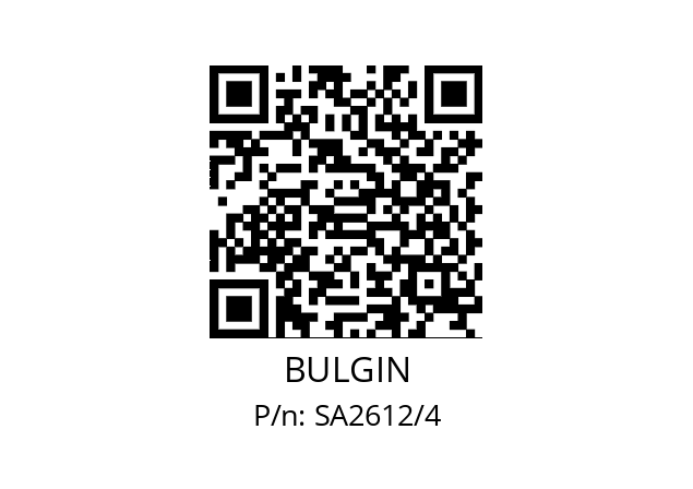   BULGIN SA2612/4