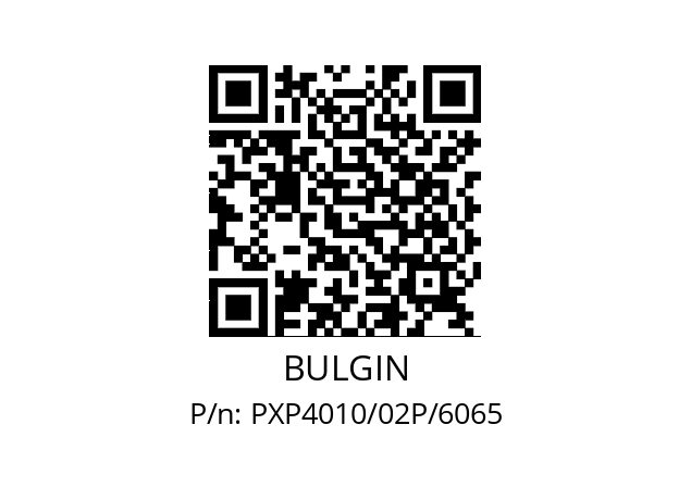   BULGIN PXP4010/02P/6065