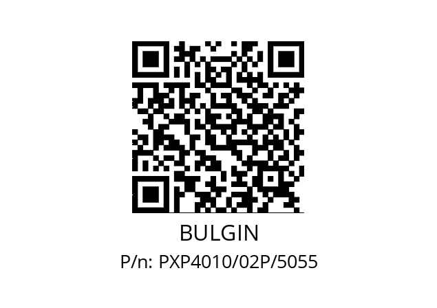   BULGIN PXP4010/02P/5055