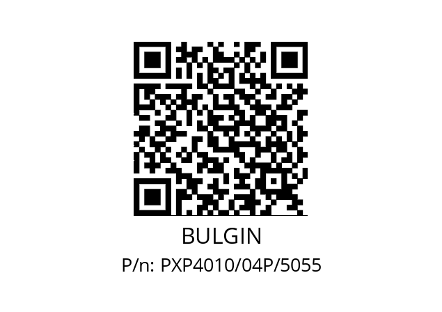   BULGIN PXP4010/04P/5055