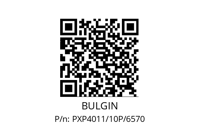   BULGIN PXP4011/10P/6570