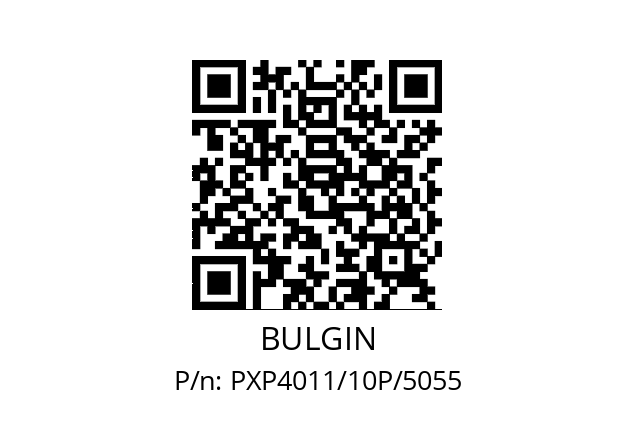   BULGIN PXP4011/10P/5055