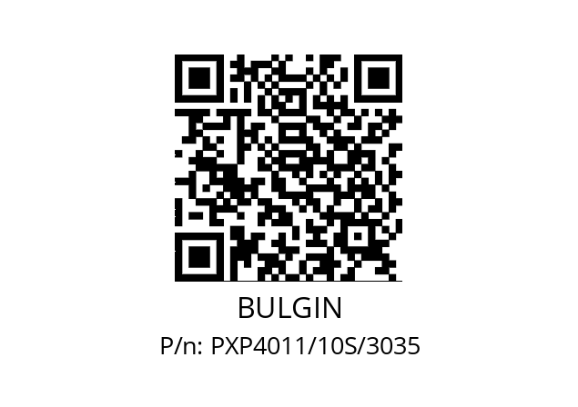   BULGIN PXP4011/10S/3035