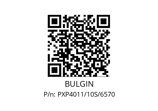   BULGIN PXP4011/10S/6570