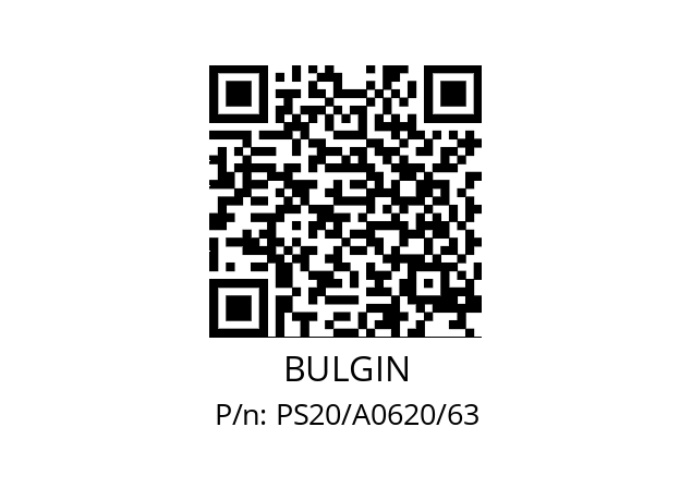   BULGIN PS20/A0620/63