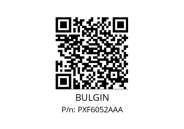   BULGIN PXF6052AAA