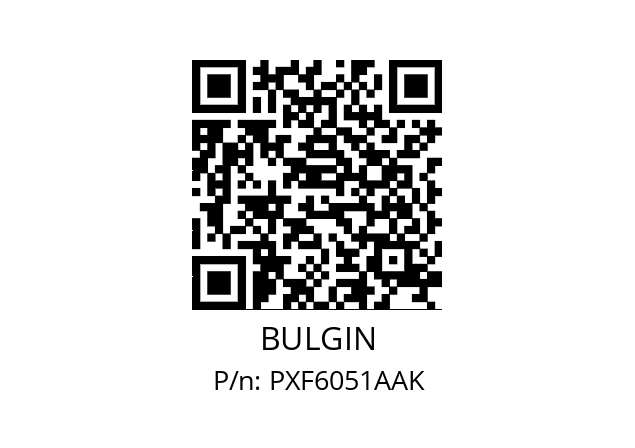   BULGIN PXF6051AAK