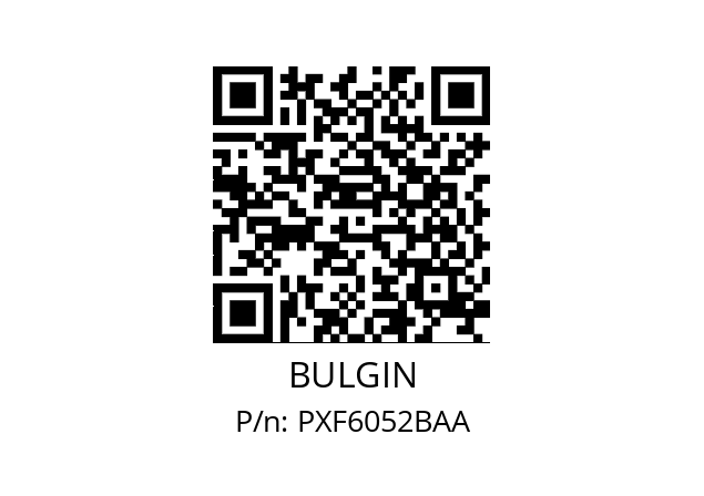   BULGIN PXF6052BAA