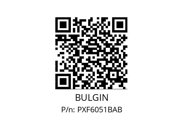   BULGIN PXF6051BAB