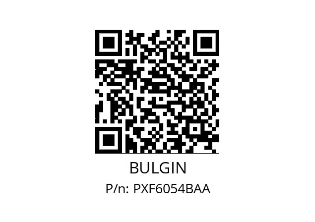   BULGIN PXF6054BAA