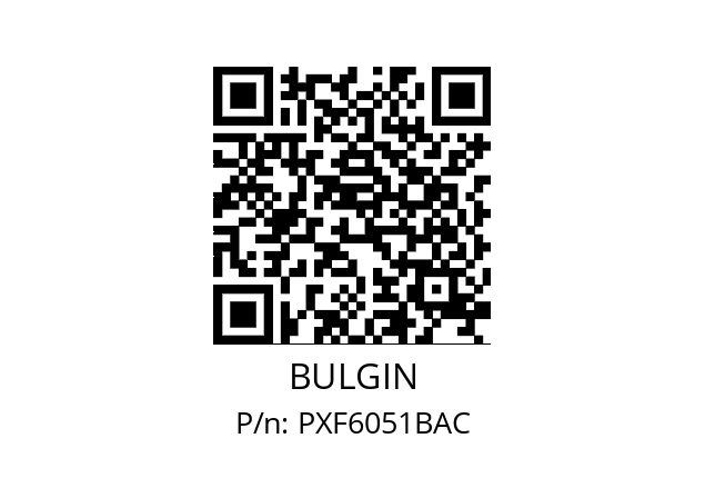   BULGIN PXF6051BAC