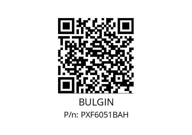   BULGIN PXF6051BAH