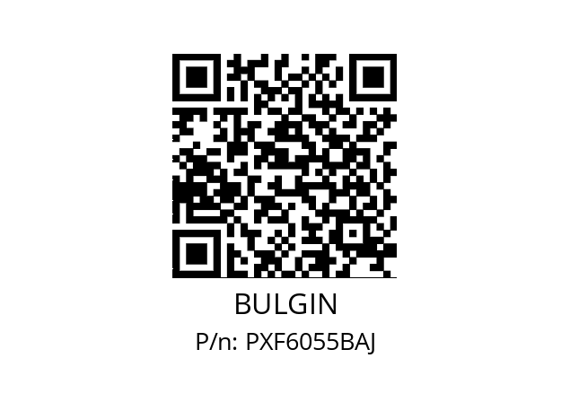   BULGIN PXF6055BAJ