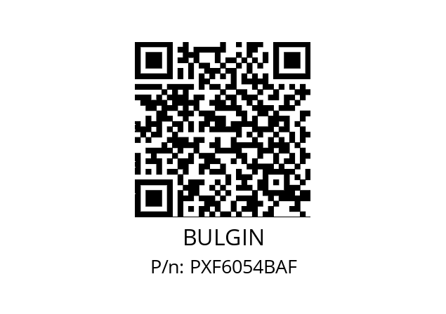   BULGIN PXF6054BAF