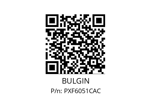   BULGIN PXF6051CAC