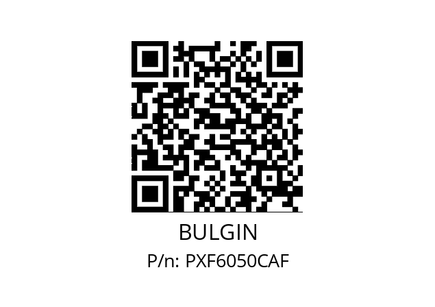   BULGIN PXF6050CAF