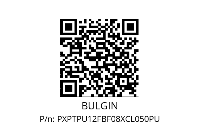   BULGIN PXPTPU12FBF08XCL050PU