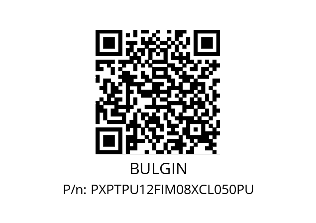   BULGIN PXPTPU12FIM08XCL050PU