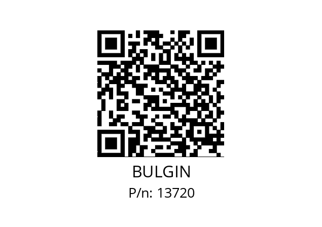   BULGIN 13720