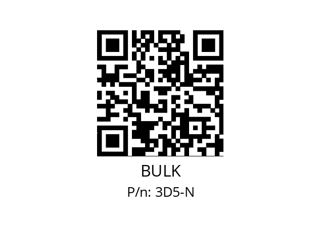   BULK 3D5-N