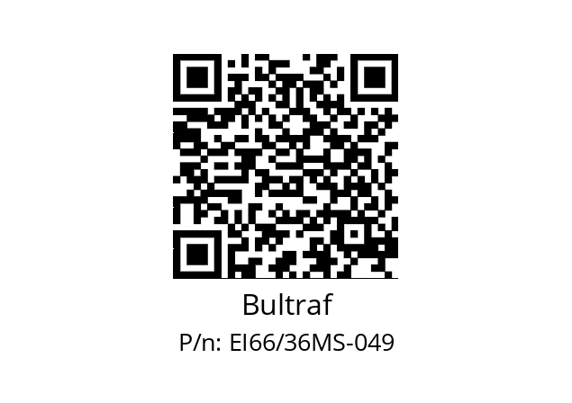   Bultraf EI66/36MS-049