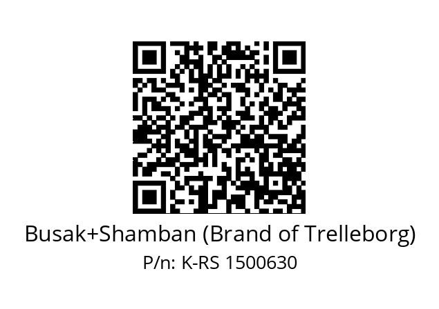   Busak+Shamban (Brand of Trelleborg) K-RS 1500630