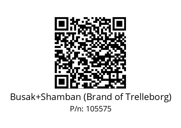   Busak+Shamban (Brand of Trelleborg) 105575