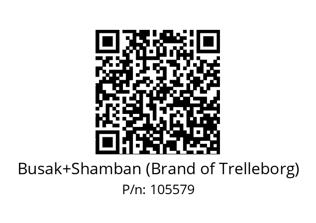   Busak+Shamban (Brand of Trelleborg) 105579