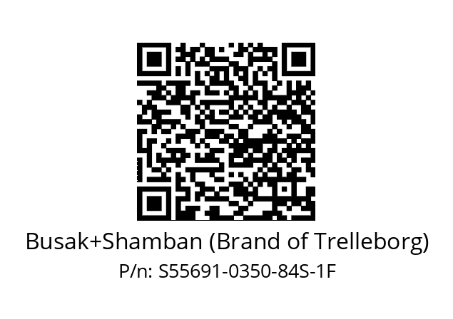   Busak+Shamban (Brand of Trelleborg) S55691-0350-84S-1F